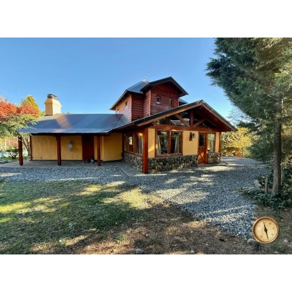 C264 - Casa de dos dormitorios - 130 m2 en Lote de 1280 m2  -Ruca Hue