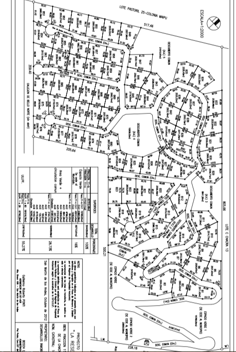 T203 - Lotes de 2500 m2 - La Reserva Alta 