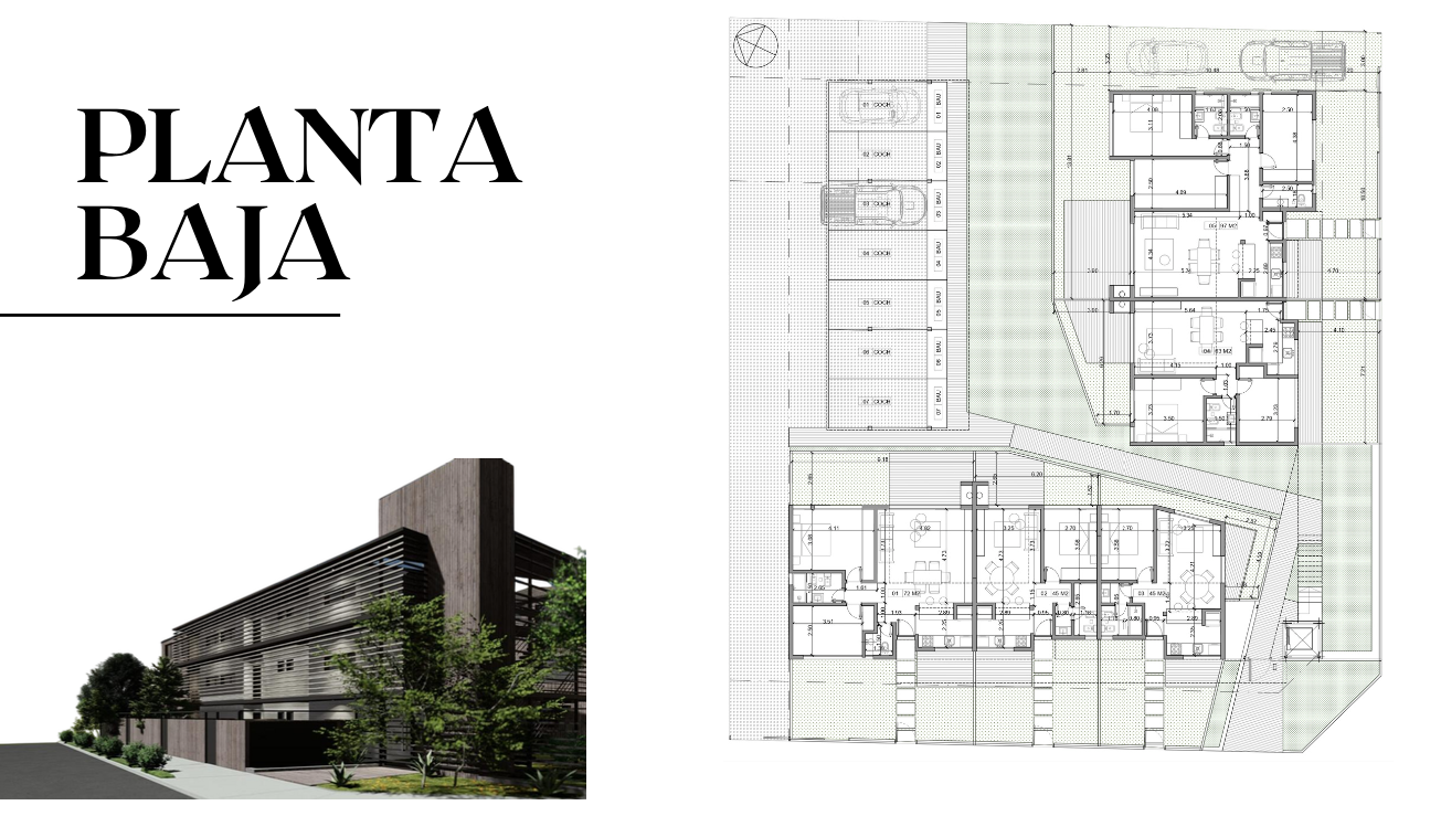 D259 - Edificio en pozo - Departamentos Monoambientes - 1 y 2 dormitorios - M.Moreno y Fosbery