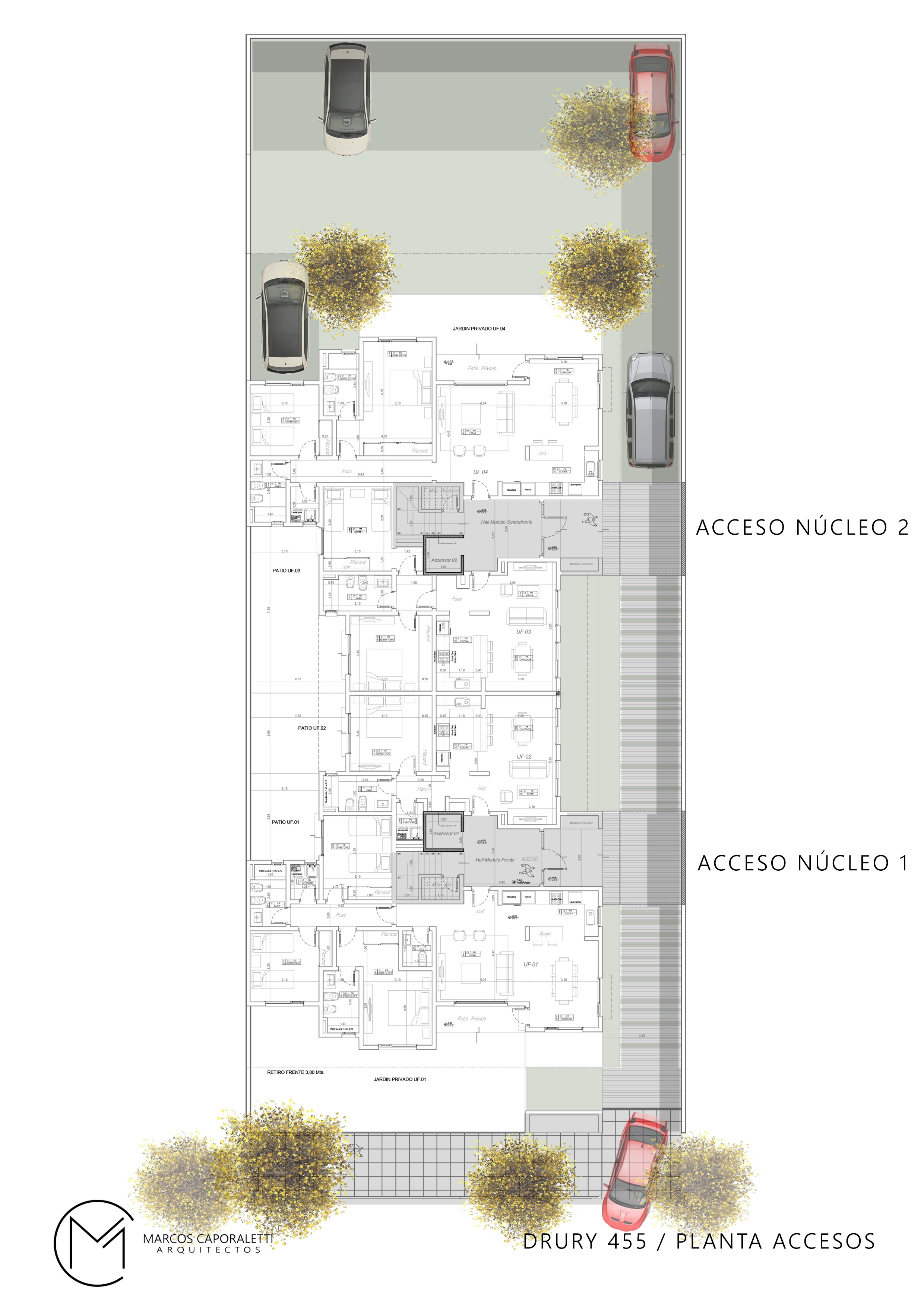 D170- Departamentos de 2 Dormitorios en edificio de categoria - Drury al 400 Centro